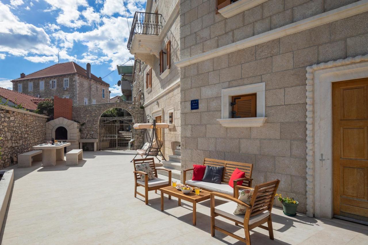Luxury Stone Villa Nevija 2022 Private Villa Milna  Εξωτερικό φωτογραφία